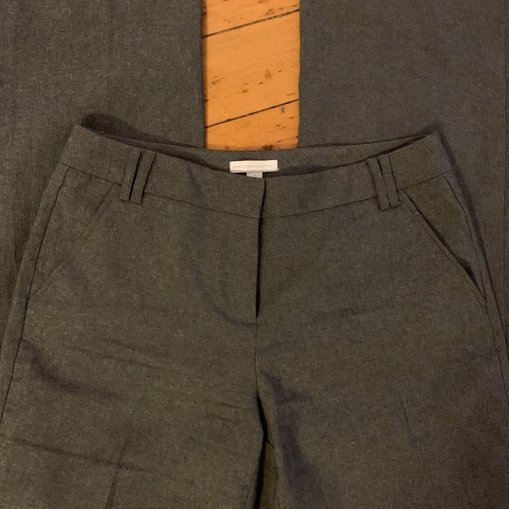 New York & Company Gray Dress Pants